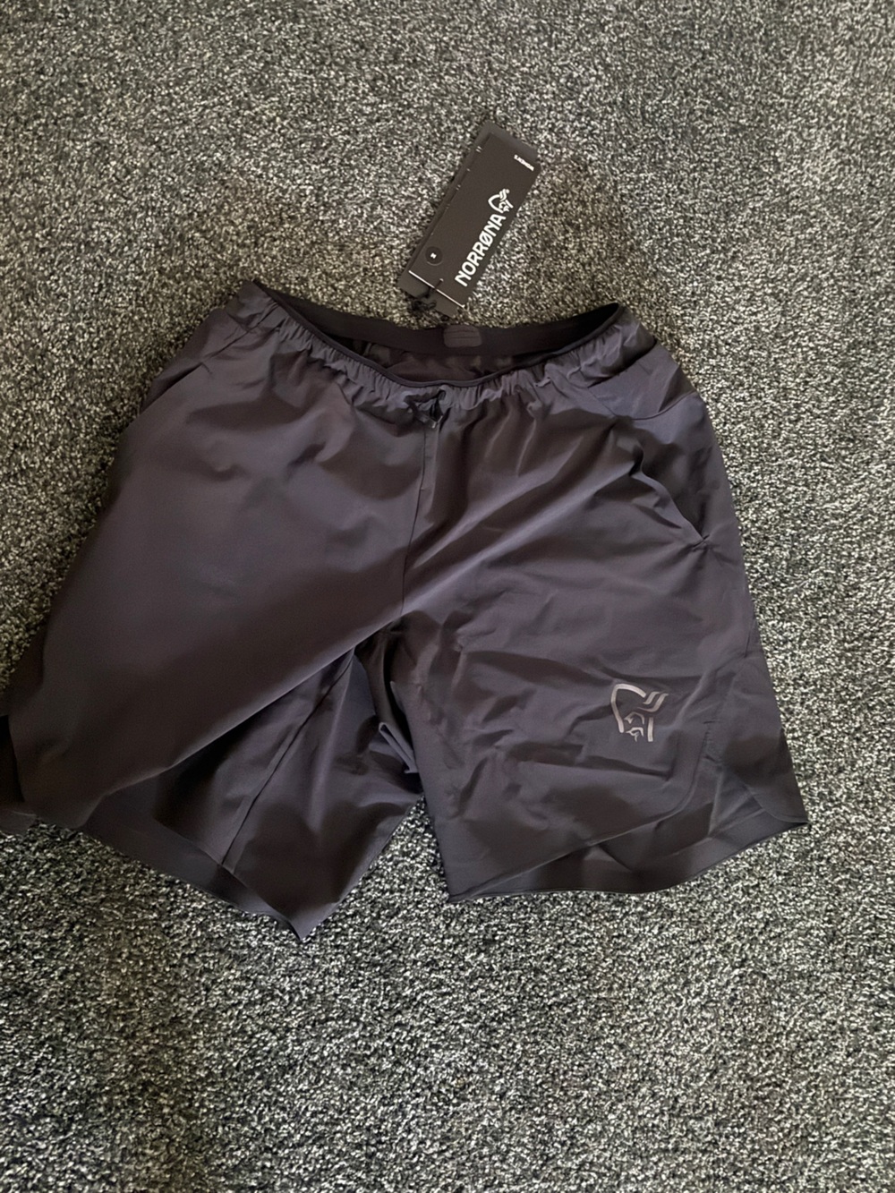 Norrona Women's Athletic Shorts — Black